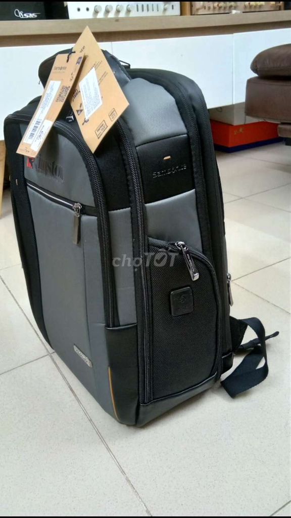 Balo Samsonite Kingston 15.6 in -New (Màu xám gi)