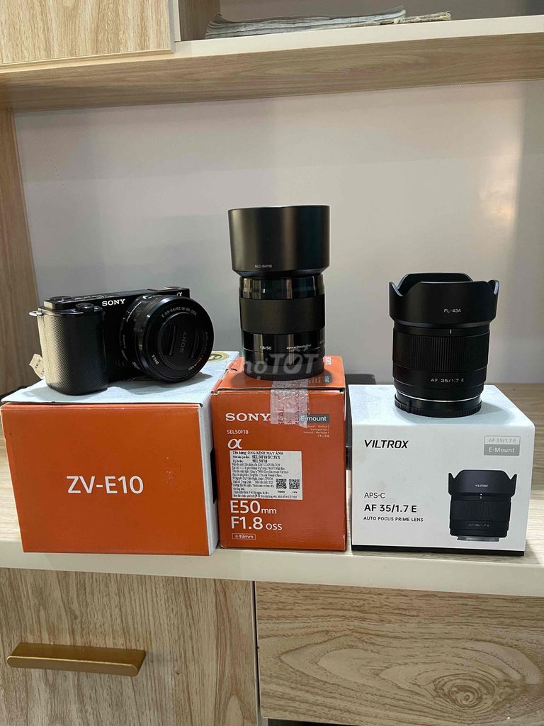 Máy ảnh Sony ZV-E10 16-50mm Đen. Mua bán Máy ảnh, Máy quay tại Quận Liên Chiểu Đà Nẵng được đăng bởi Tài Kt hình 1