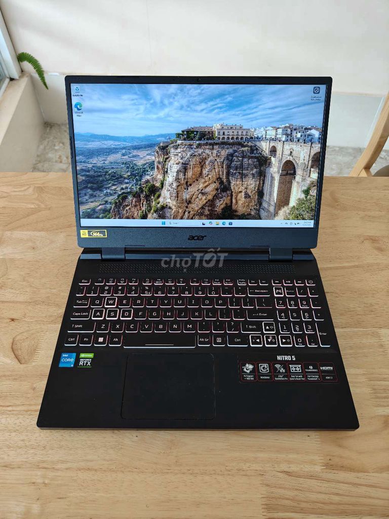 Acer Nitro 5 Tiger i5-12500H 512GB/RTX3050. Mua bán Laptop tại Quận Ninh Kiều Cần Thơ được đăng bởi QYN hình 1