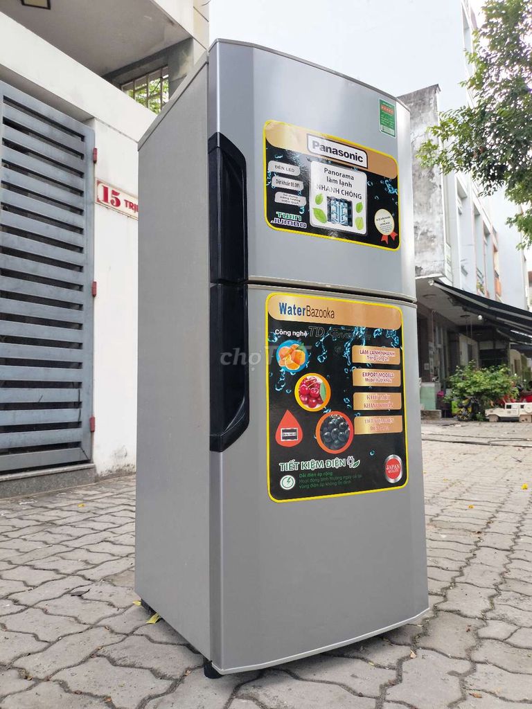 Tủ lạnh Panasonic Xám Đông lạnh nhanh. Mua bán Tủ lạnh tại Quận Cẩm Lệ Đà Nẵng được đăng bởi Ánh hình 1