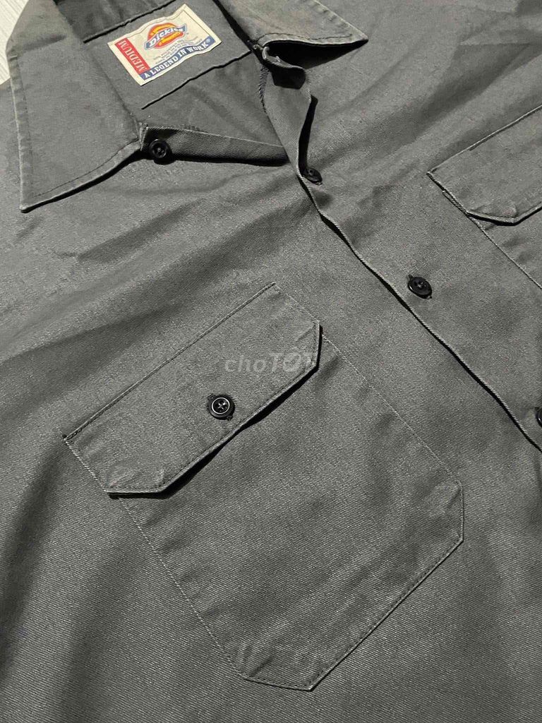 Áo sơ mi Dickies Nam Polyester size M. Mua bán Quần áo tại Huyện Cờ Đỏ Cần Thơ được đăng bởi Thành Baka hình 1