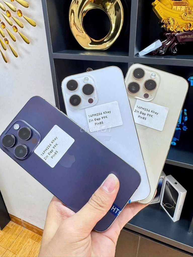 iPhone 14 Pro Max 256GB Tím Đã dùng. Mua bán Điện thoại tại Quận Long Biên Hà Nội được đăng bởi Nam Ngô Ahii hình 1