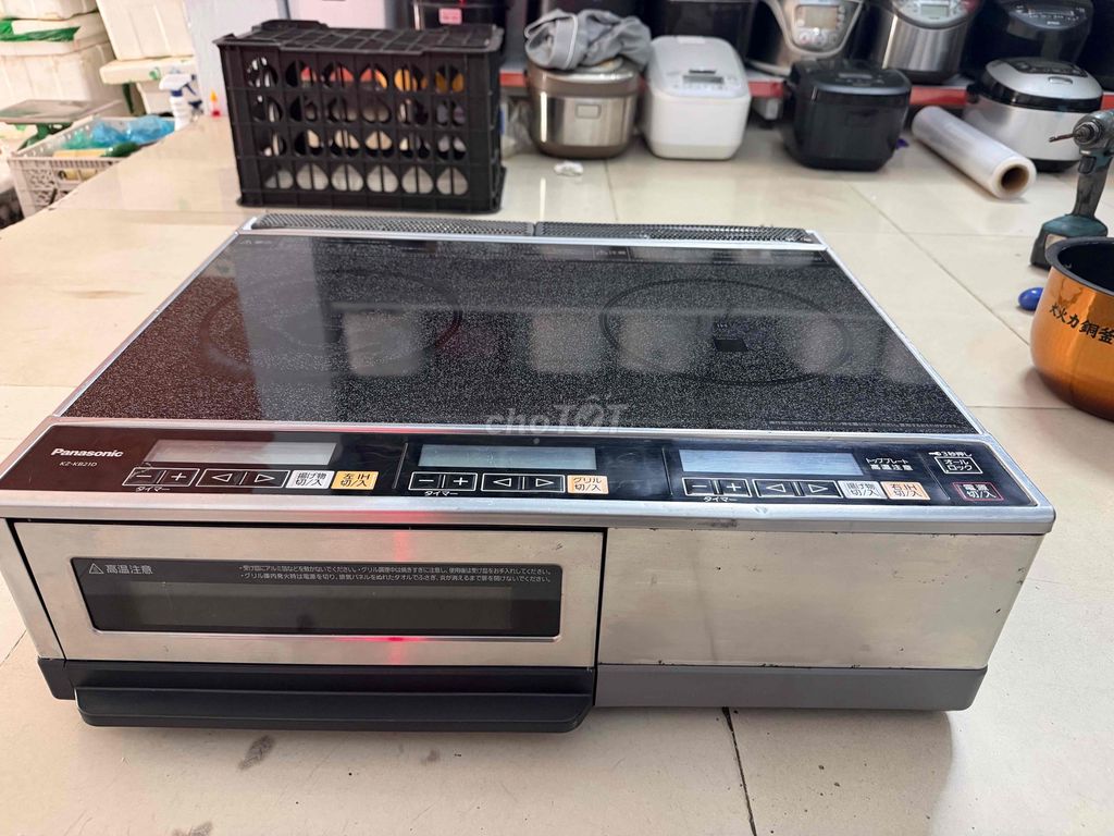 Bếp từ dương Panasonic KZ-KB21D Đen, Bạc. Mua bán Bếp, lò, đồ điện nhà bếp tại Thành phố Biên Hòa Đồng Nai được đăng bởi Bùi Quang Dũng hình 1