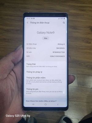 Samsung Note 9 6/128 máy đẹp màn đẹp.. Mua bán Điện thoại tại Quận Ba Đình Hà Nội được đăng bởi Nguyen dao