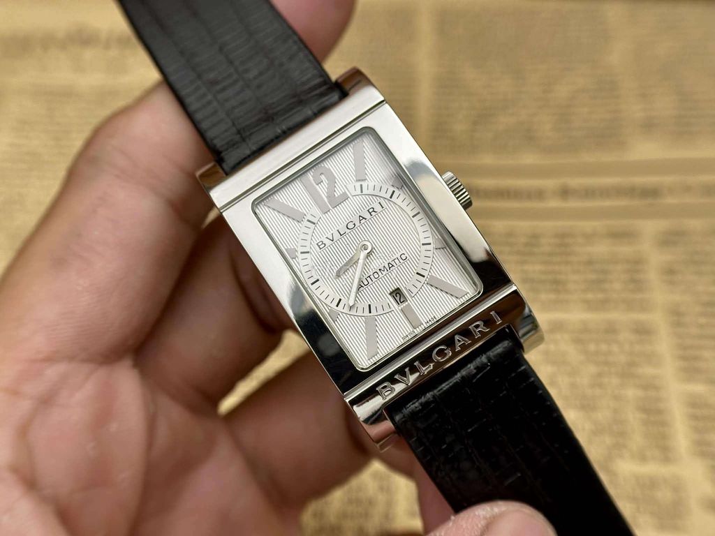 Đồng hồ Bvlgari Rettangolo RT45S Nam. Mua bán Đồng hồ tại Thành phố Phan Thiết Bình Thuận được đăng bởi duy quang nguyen hình 1