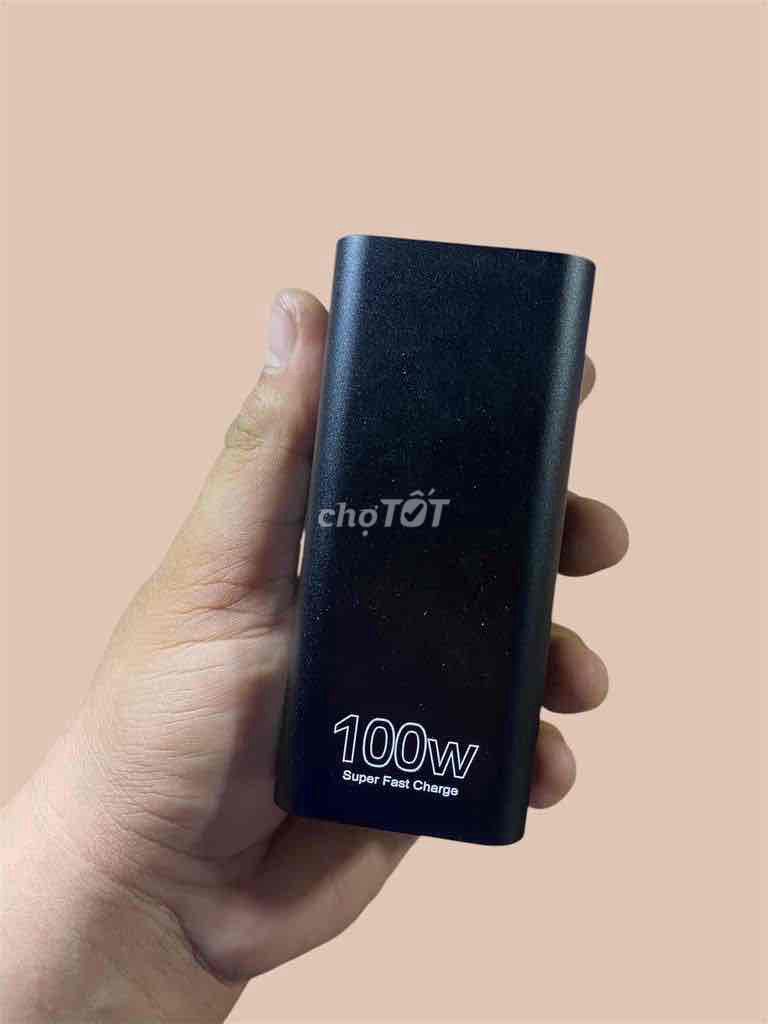 Sạc dự phòng 100w,2000mah, sạc được laptop và đt