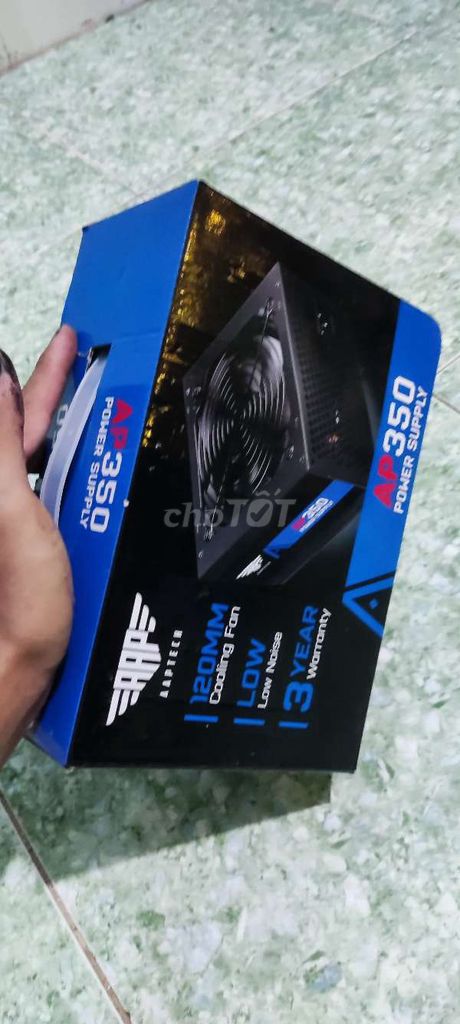 Nguồn máy tính RAPTEER AP-350 350W Đen. Mua bán Linh kiện (RAM, Card...) tại Huyện Trảng Bàng Tây Ninh được đăng bởi TuấnSợẾ hình 1