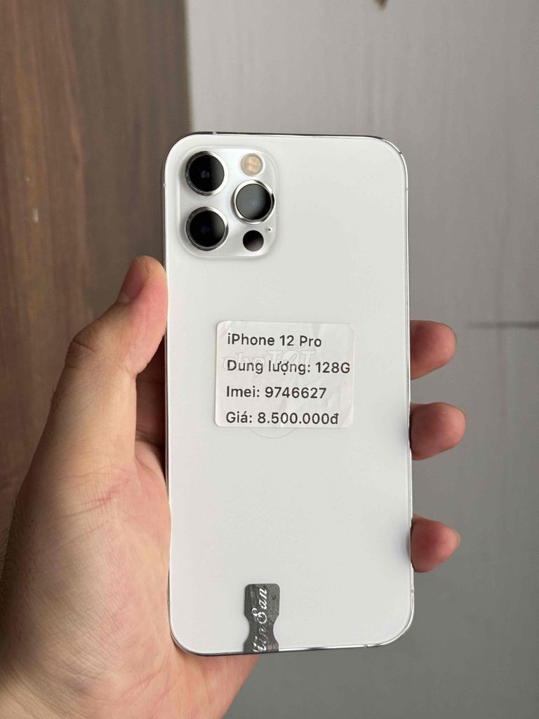 iPhone 12 Pro 128GB Trắng chuẩn zin máy đẹp. Mua bán Điện thoại tại Thành phố Buôn Ma Thuột Đắk Lắk được đăng bởi Nguyễn Hoàng hình 1
