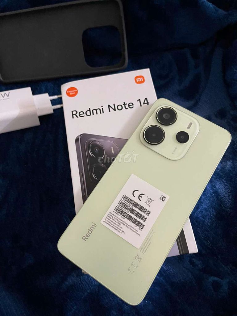 Xiaomi Redmi Note 14 128GB Xanh cốm. Mua bán Điện thoại tại Quận Hai Bà Trưng Hà Nội được đăng bởi cccp hình 1