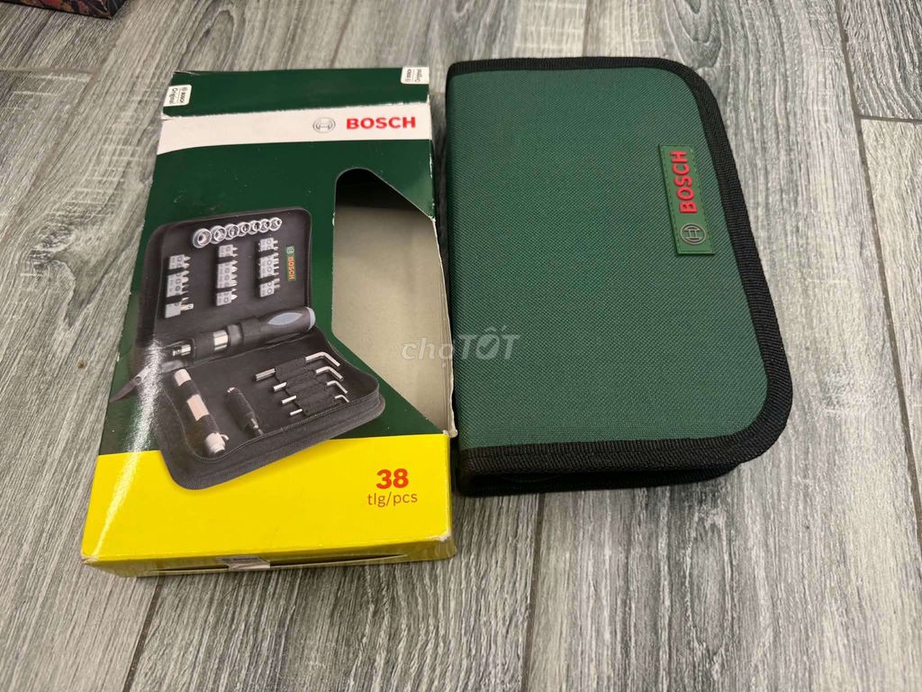 Bộ vặn vít Bosch 38 món Thép Đen. Mua bán Nội thất, đồ gia dụng khác tại Thành phố Biên Hòa Đồng Nai được đăng bởi Đỗ Liên hình 1