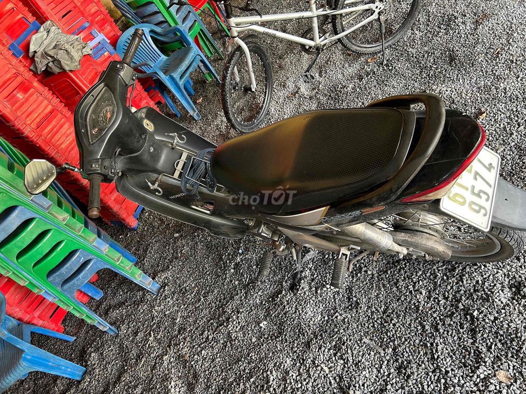 Honda Wave S Черный Мопед