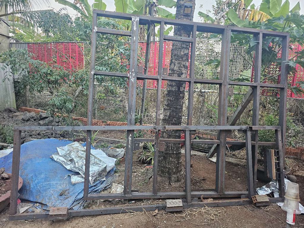 Khung sắt U 80x5 ly 2.2m x 2.6m. Mua bán Đồ chuyên dụng, Giống nuôi trồng tại Huyện Thống Nhất Đồng Nai được đăng bởi Điện Thủy Khí  hình 1