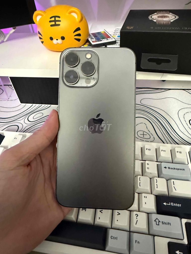 Apple iPhone 13 Pro Max Lock 128GB Đen Đã sử dụng. Mua bán Điện thoại tại Thành phố Thuận An Bình Dương được đăng bởi Hào hình 1