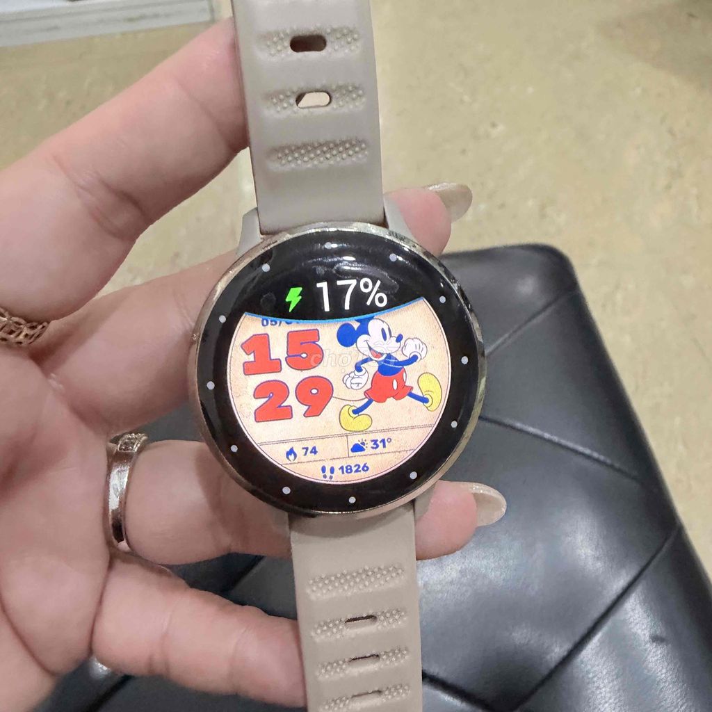 Garmin Venu 3S Nữ Be. Mua bán Thiết bị đeo thông minh tại Quận Hải Châu Đà Nẵng được đăng bởi Nguyễn Cherry hình 1