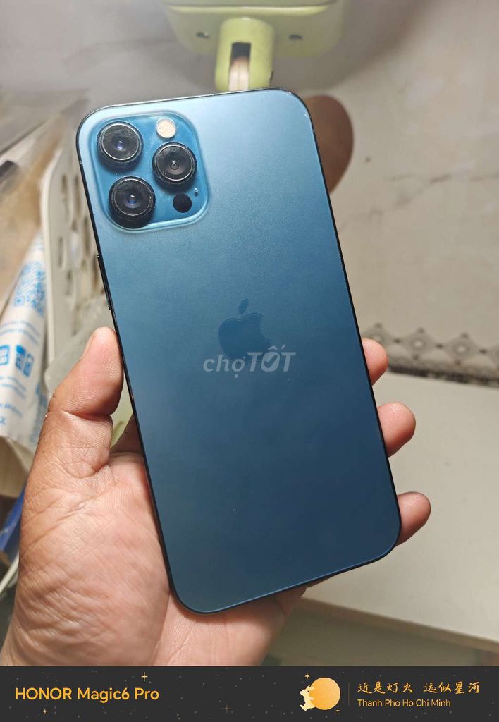 Apple iPhone 12 Pro Max 512GB Xanh 2 SIM. Mua bán Điện thoại tại Quận Bình Tân Tp Hồ Chí Minh được đăng bởi Thanh lý đồ cầm hết hạn hình 1