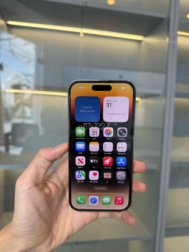 iPhone 14 Pro 128GB Vàng Đã sử dụng. Mua bán Điện thoại tại Quận Lê Chân Hải Phòng được đăng bởi Nghiêm Thượng Mobile hình 1