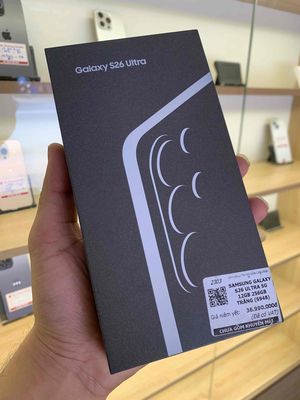 Samsung S26 Ultra 256GB Trắng Newseal mới 100%