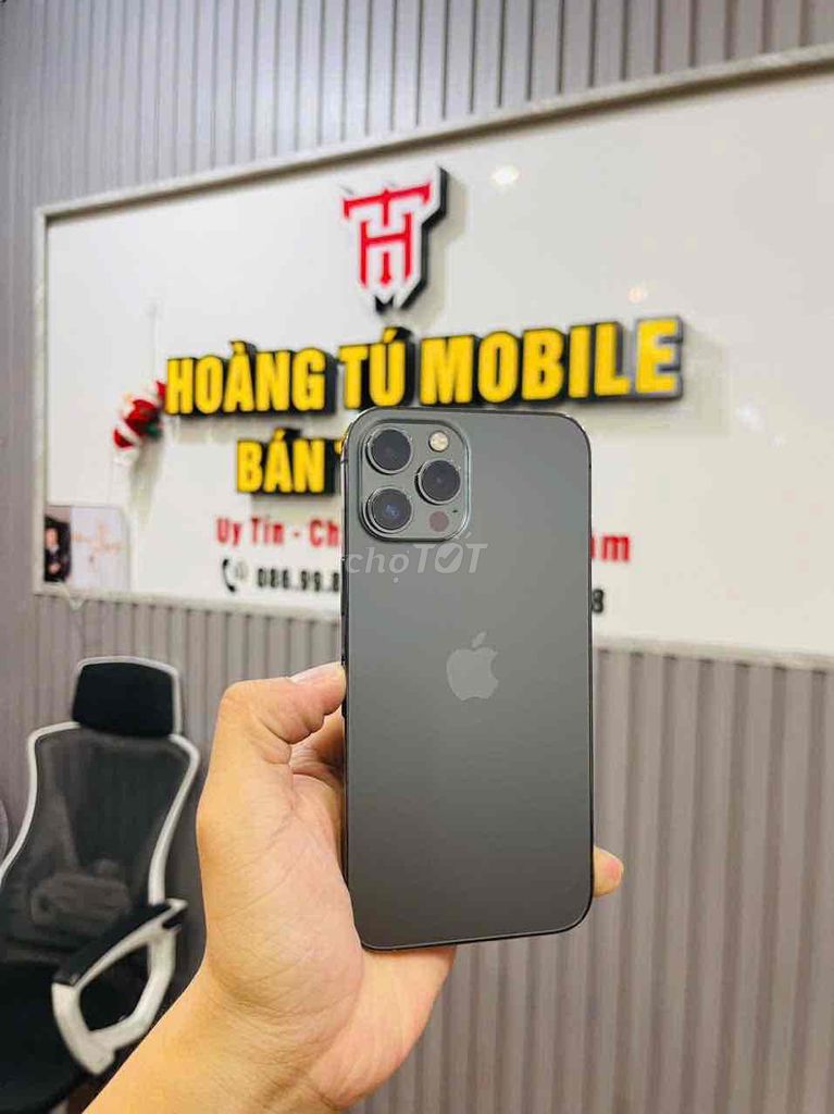 Apple iPhone 12 Pro Max 128GB Đen. Mua bán Điện thoại tại Quận Thanh Khê Đà Nẵng được đăng bởi Hoàng Tú Mobile hình 1