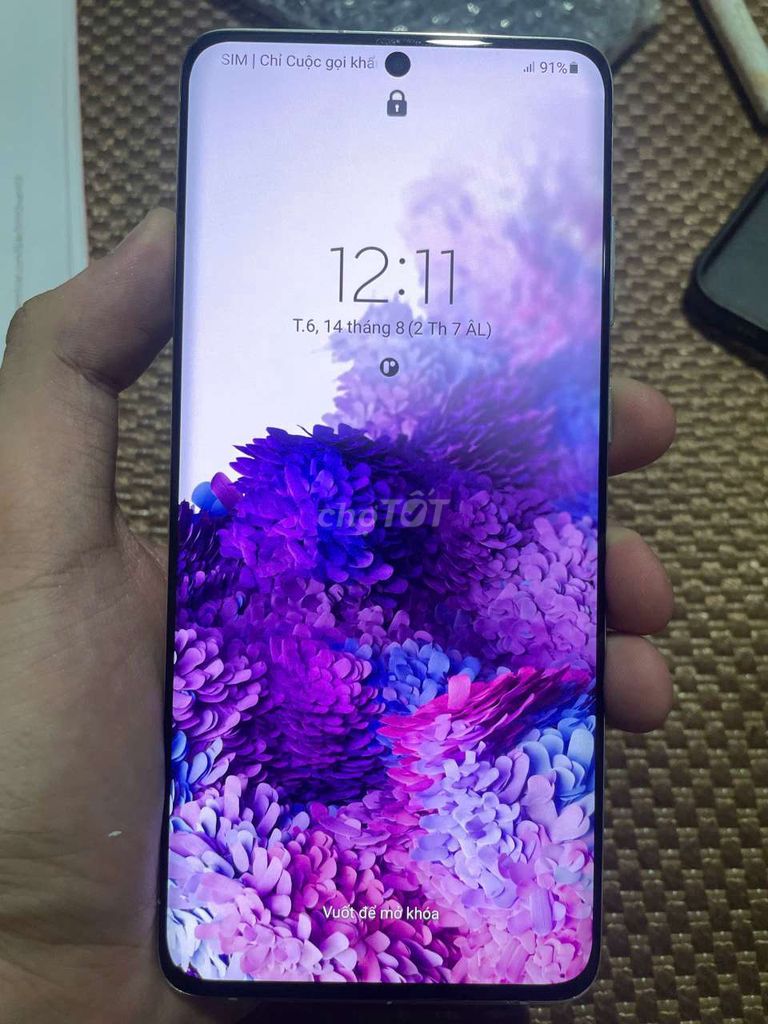 Samsung Galaxy S20+ 8GB/128GB Trắng. Mua bán Điện thoại tại Quận Gò Vấp Tp Hồ Chí Minh được đăng bởi Lê Thị Thẩm hình 1