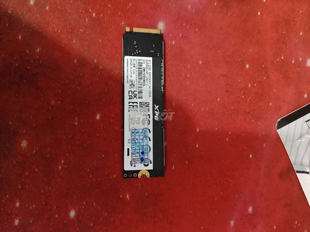 Ổ cứng SSD XPG SX6000NP Lite 128GB NVMe Đã sử dụng. Mua bán Linh kiện (RAM, Card...) tại Quận Nam Từ Liêm Hà Nội được đăng bởi Nguyễn Toàn hình 1