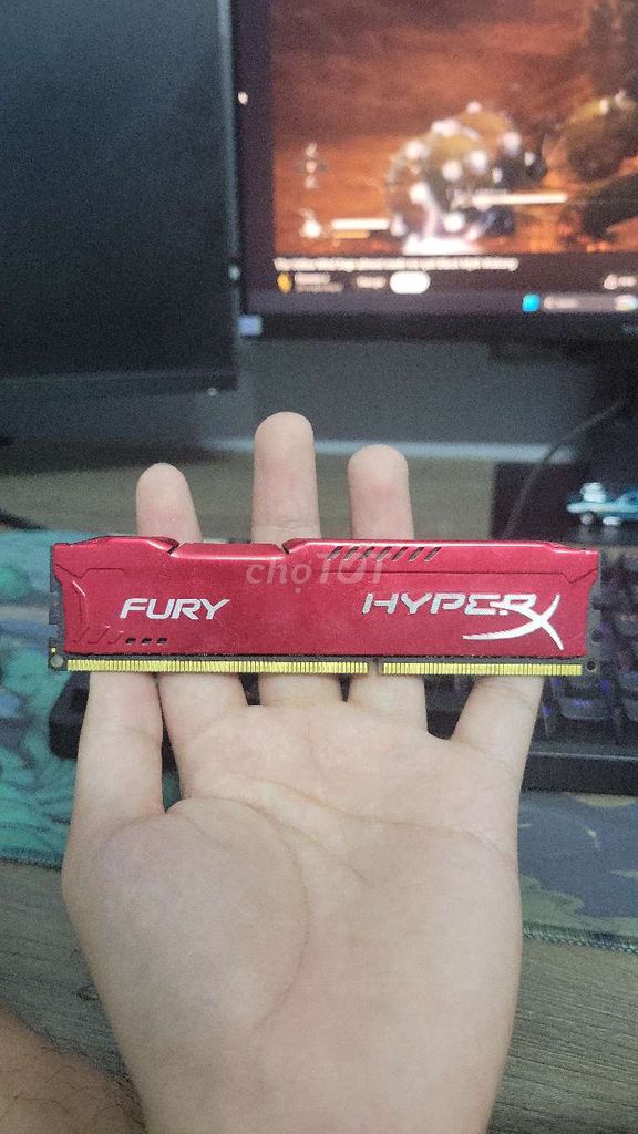 RAM HyperX Fury 8GB Đỏ DDR3. Mua bán Linh kiện (RAM, Card...) tại Huyện Mê Linh Hà Nội được đăng bởi KabukiSoge hình 1