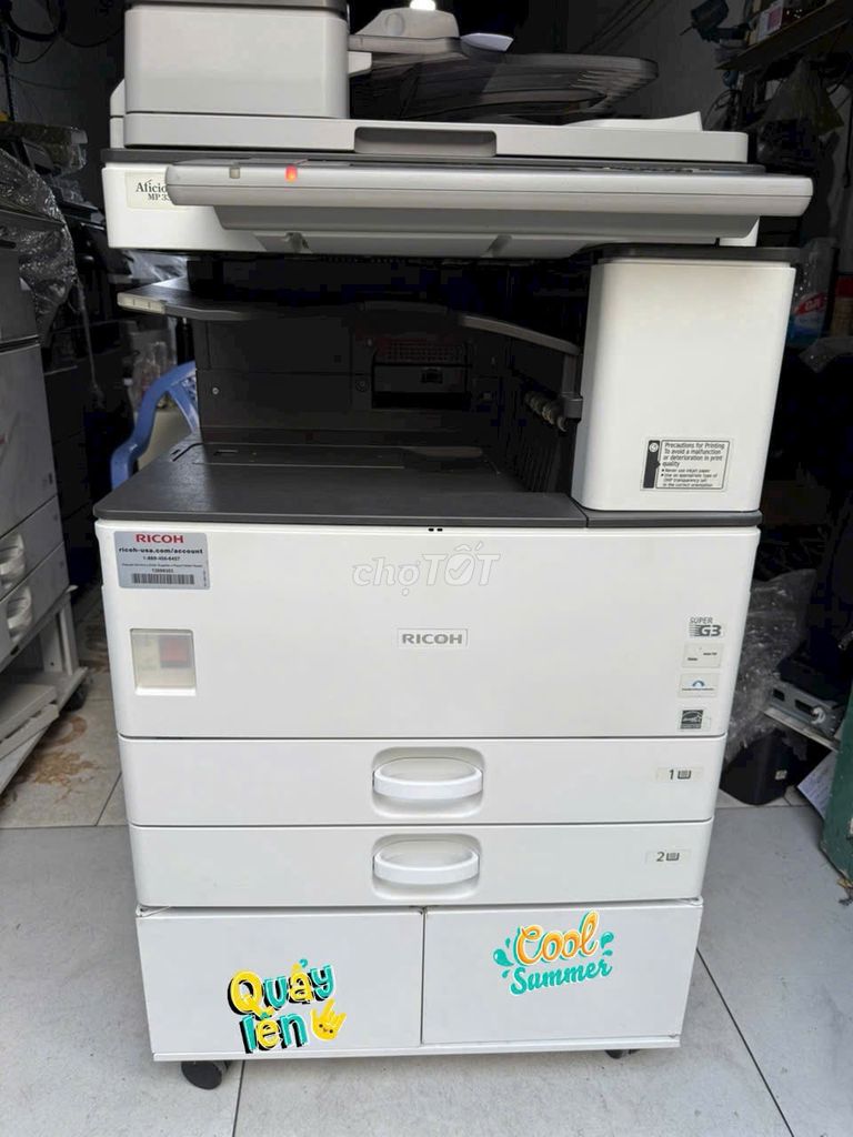 Máy photocopy Ricoh MP 3352 sẵn quận 12. Mua bán Đồ dùng văn phòng tại Quận 12 Tp Hồ Chí Minh được đăng bởi phan thanh vuong hình 1