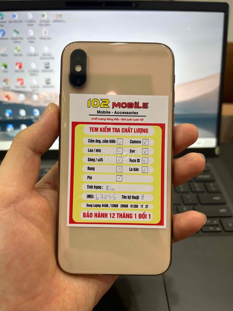 iPhone XS 64GB Vàng máy đẹp chức năng đầy đủ. Mua bán Điện thoại tại Thành phố Buôn Ma Thuột Đắk Lắk được đăng bởi Nguyễn Hoàng hình 1