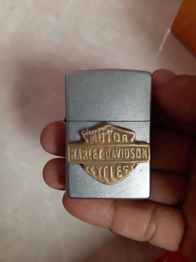 0369698909 - Zippo mạ Crom đời 2005 ít sử dụng vẫn còn đẹp 90%