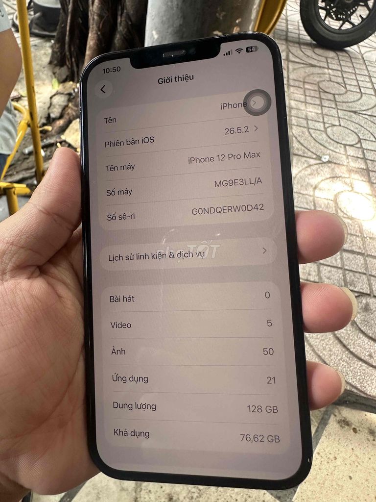 Apple iPhone 12 Pro Max 128GB Xanh Pin 100%. Mua bán Điện thoại tại Quận Bình Thạnh Tp Hồ Chí Minh được đăng bởi Tiến  hình 1