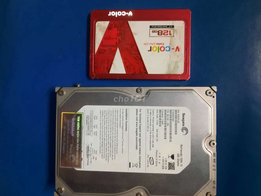 Ổ cứng SSD V-Color 128GB. Mua bán Linh kiện (RAM, Card...) tại Quận 8 Tp Hồ Chí Minh được đăng bởi Lê Tuấn hình 1