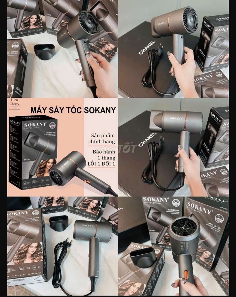 Máy sấy tóc Sokany SK-2202 Xám. Mua bán Nội thất, đồ gia dụng khác tại Quận Thanh Khê Đà Nẵng được đăng bởi Gia Dụng Thủy Lê hình 1