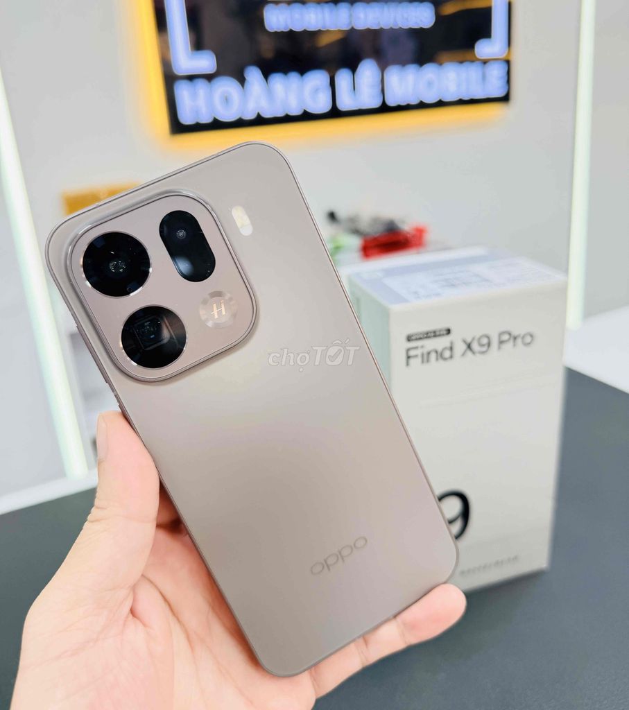 OPPO FIND X9 Pro 12/256G Grey-Fullbox-CAMERA Đỉnh. Mua bán Điện thoại tại Thành phố Biên Hòa Đồng Nai được đăng bởi Mobile Di Động Biên Hoà hình 1