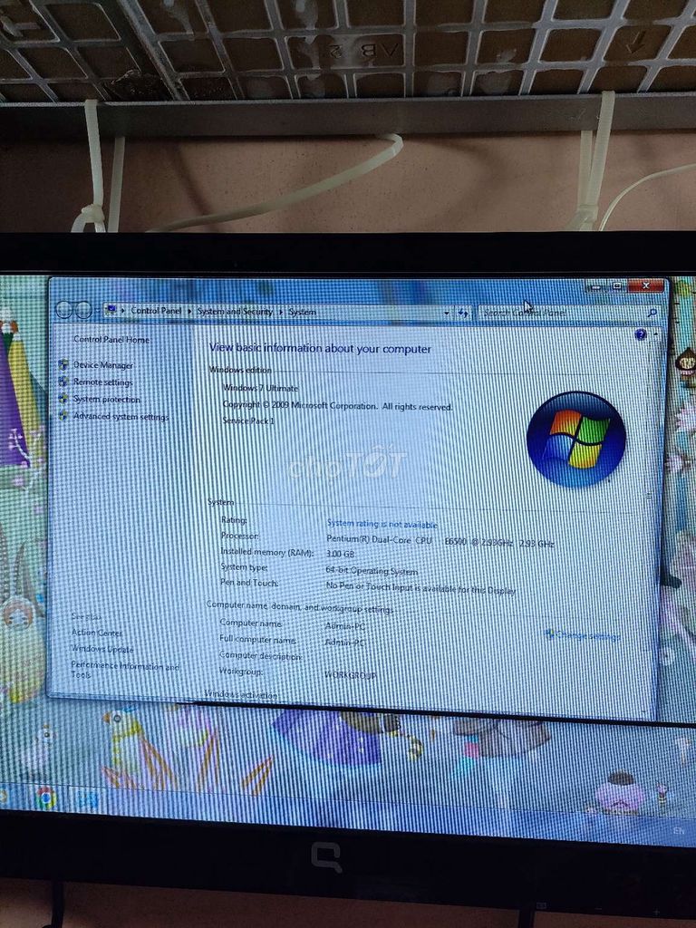 Dư thùng PC Giga Core 2 Duo E6500