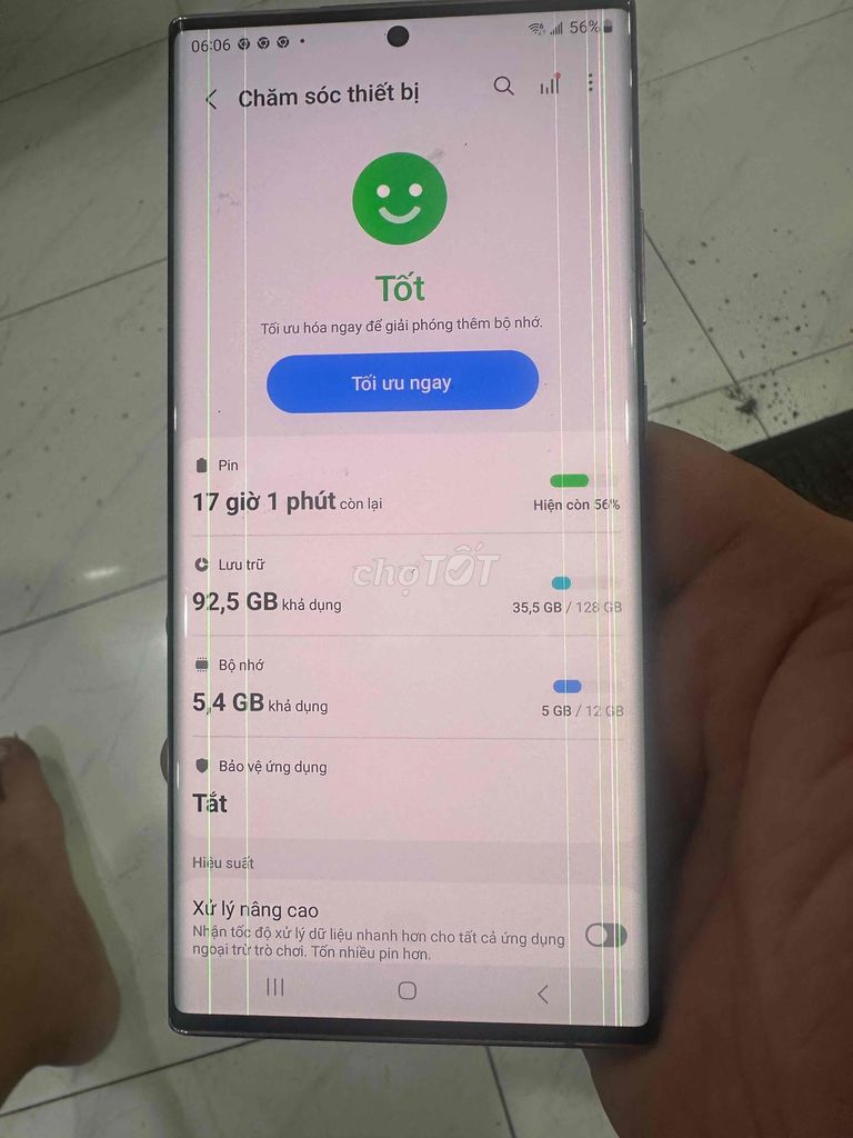 Samsung Galaxy Note 20 Ultra 5G Đen Màn hình sọc. Mua bán Điện thoại tại Quận Bình Tân Tp Hồ Chí Minh được đăng bởi Lý Hải  hình 1