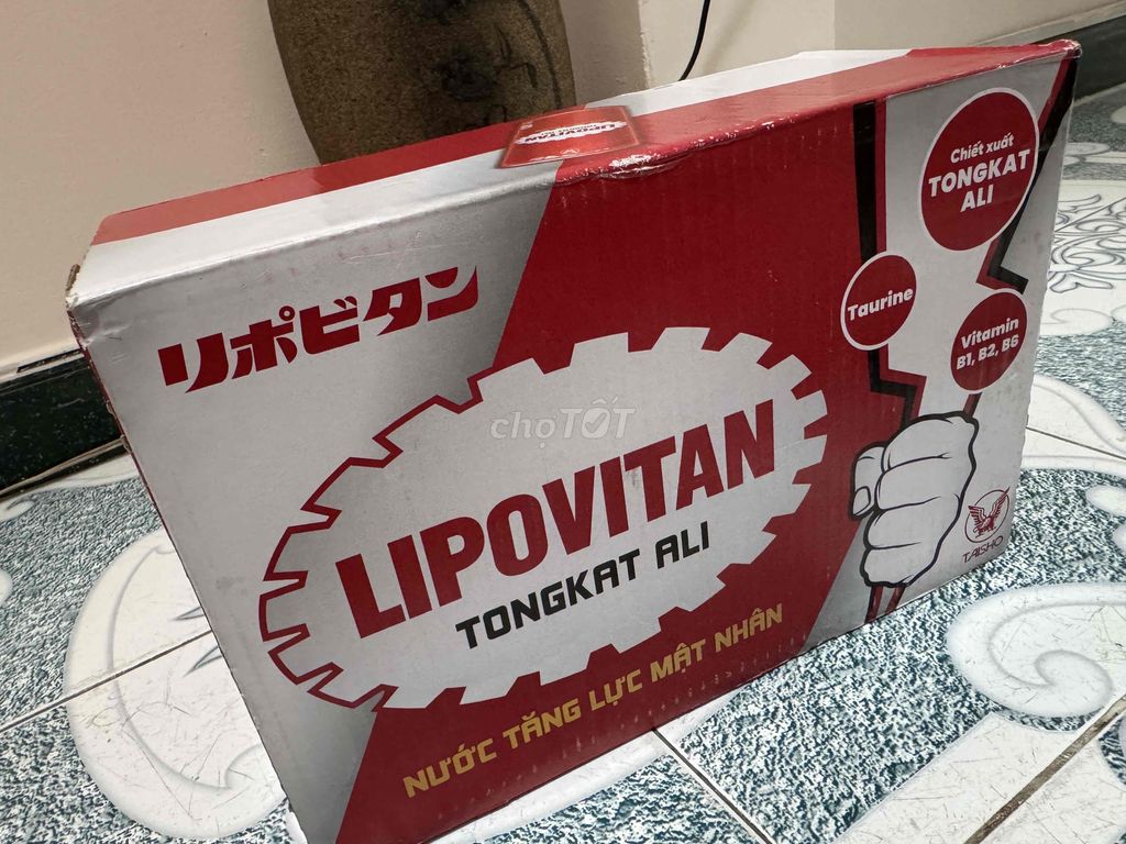 Nước tăng lực Lipovitan mật nhân thùng 24 lon