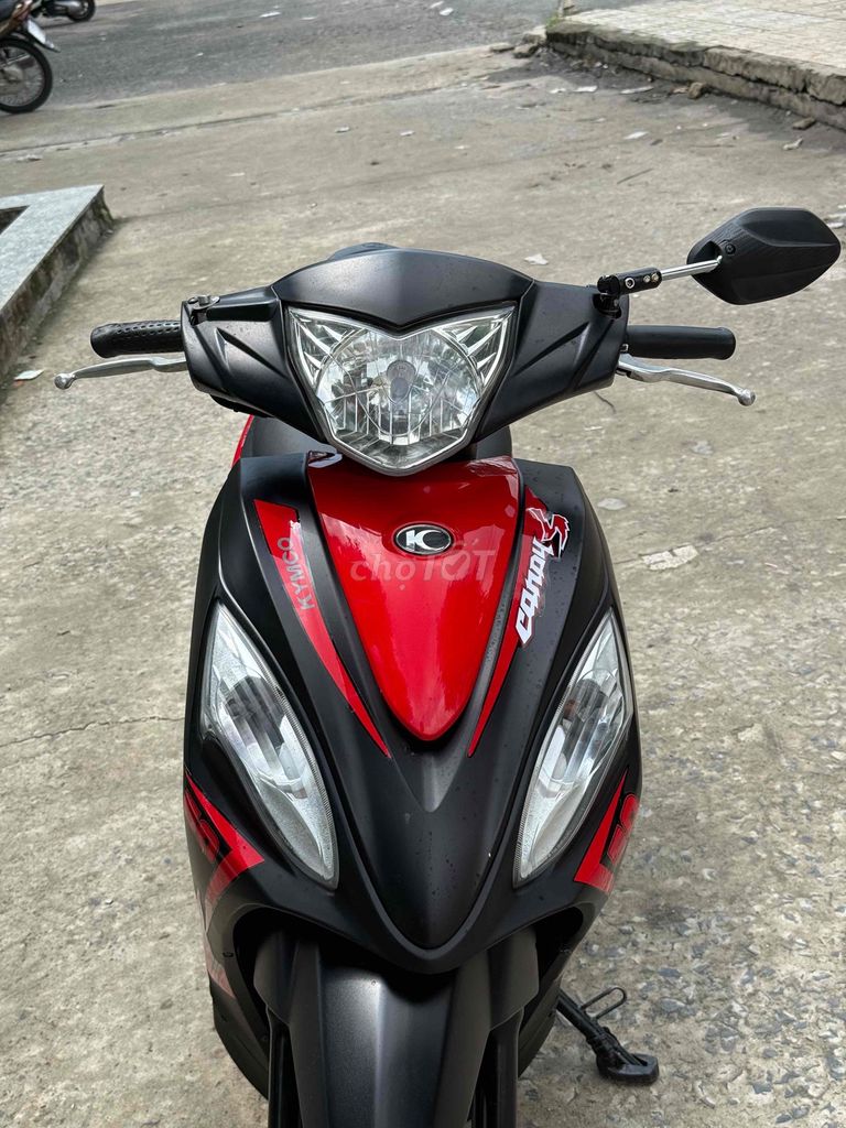 Мопед Kimco Candy 50cc, черный, красный