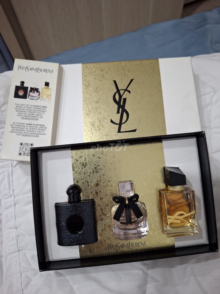 Yves Saint Laurent Nước hoa Nữ Đã sử dụng. Mua bán Nước hoa tại Quận 4 Tp Hồ Chí Minh được đăng bởi sem hình 1