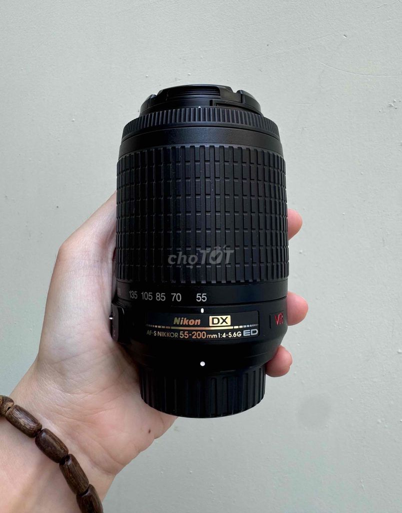 Nikon 55-200mm VR. Mua bán Máy ảnh, Máy quay tại Quận Bình Thạnh Tp Hồ Chí Minh được đăng bởi Teresa hình 1