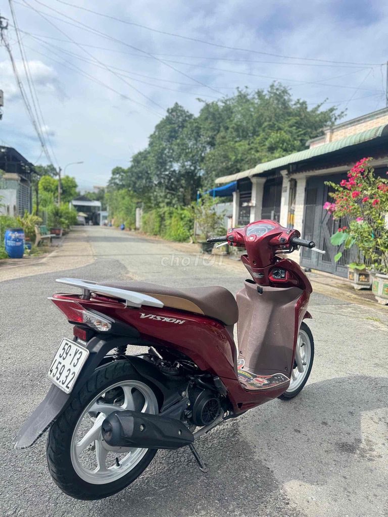 Honda Vision 2019 Smartkey Đỏ. Mua bán Xe máy tại Huyện Củ Chi Tp Hồ Chí Minh được đăng bởi HuỳnhLâm Bổn hình 3