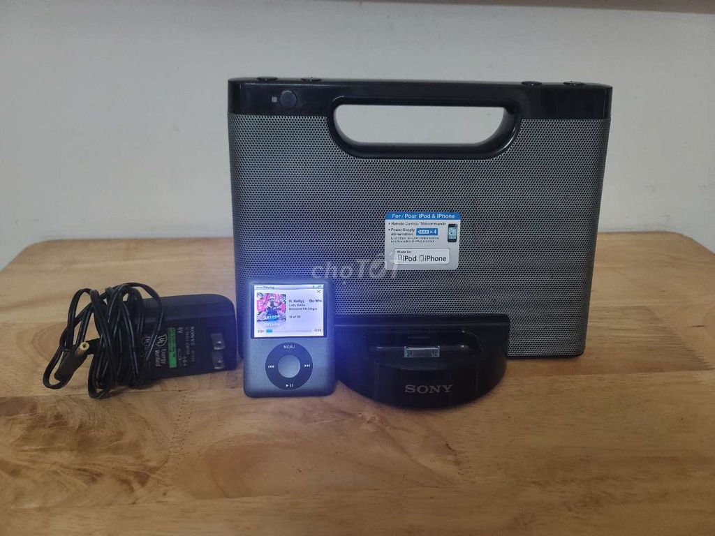 Loa di động Sony RDP-M5iP Đen. Mua bán Tivi, Âm thanh tại Quận Tân Bình Tp Hồ Chí Minh được đăng bởi Nghiệp Trương hình 1