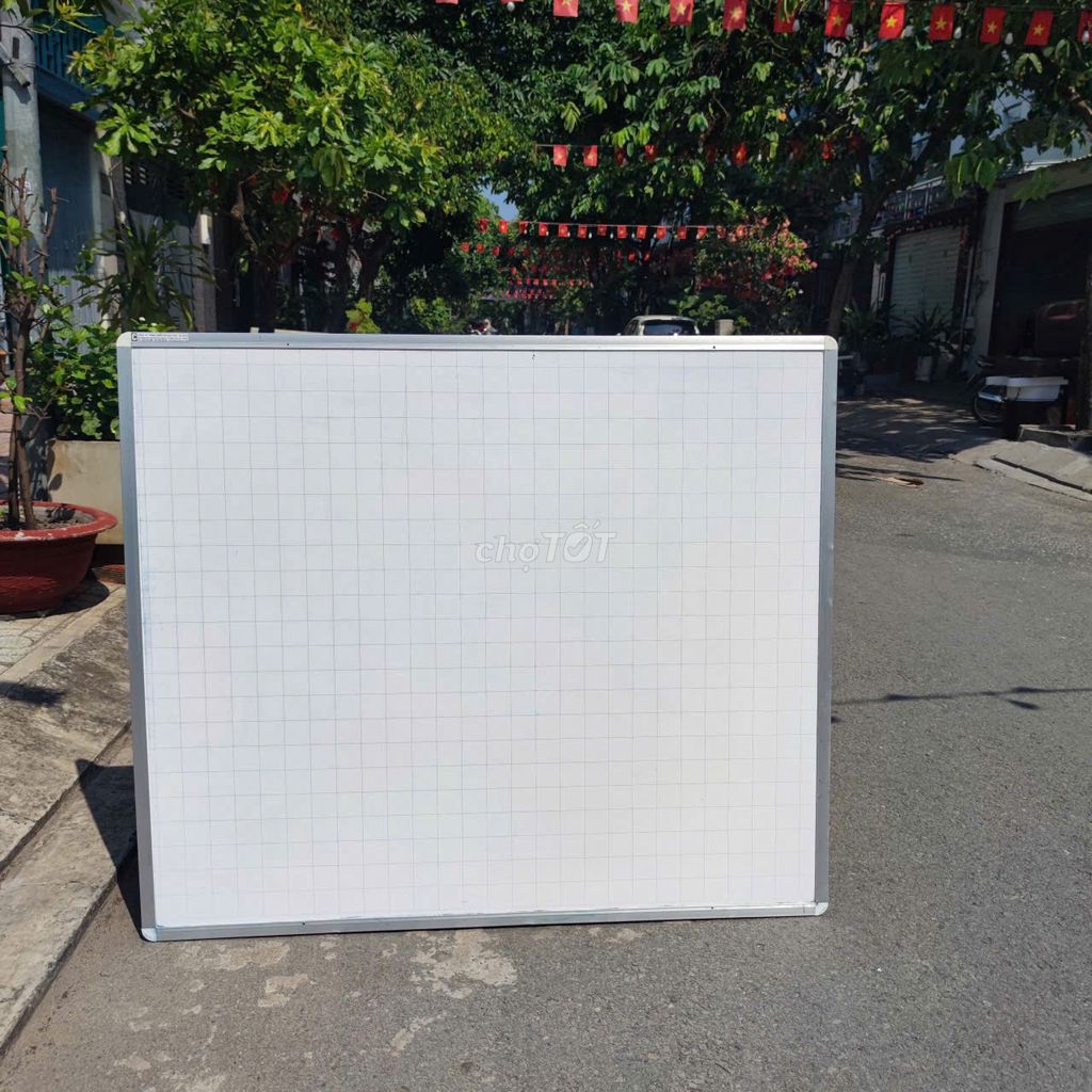 Bảng trắng treo tường 1m4x1m2, bảng viết bút lông. Mua bán Đồ dùng văn phòng tại Quận Bình Thạnh Tp Hồ Chí Minh được đăng bởi Kho Nội thất Cũ Mới Phú Nhàn hình 1