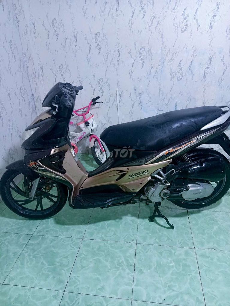 Suzuki Hayate màu Nâu Vàng đồng. Mua bán Xe máy tại Quận Bình Tân Tp Hồ Chí Minh được đăng bởi khả Hân  hình 9