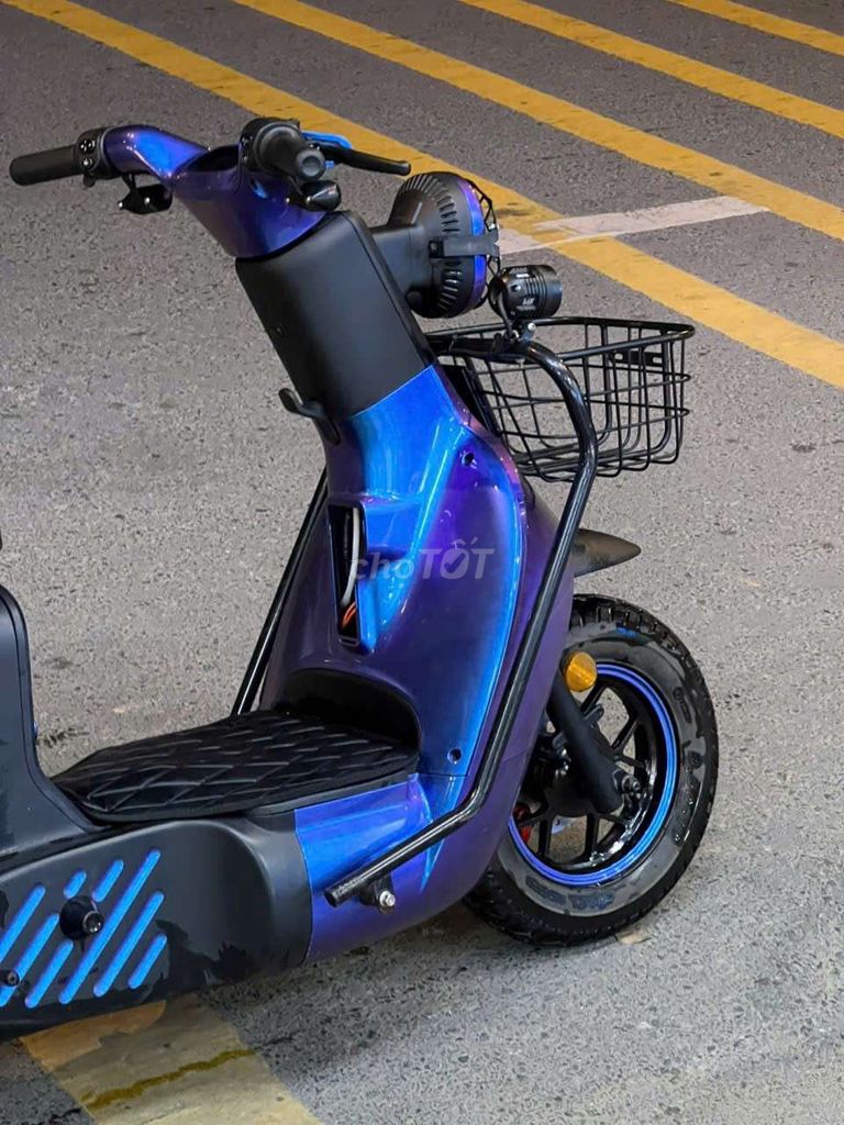 Xe điện Type3 Xanh tím. Mua bán Xe điện tại Quận Bình Tân Tp Hồ Chí Minh được đăng bởi minh binh tan hình 2