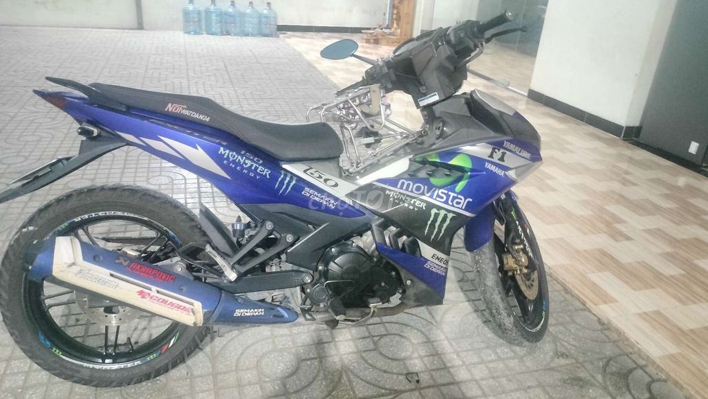 Yamaha Exciter 2017 Xanh dương 145.000km. Mua bán Xe máy tại Thị xã Bến Cát Bình Dương được đăng bởi Minh hình 4