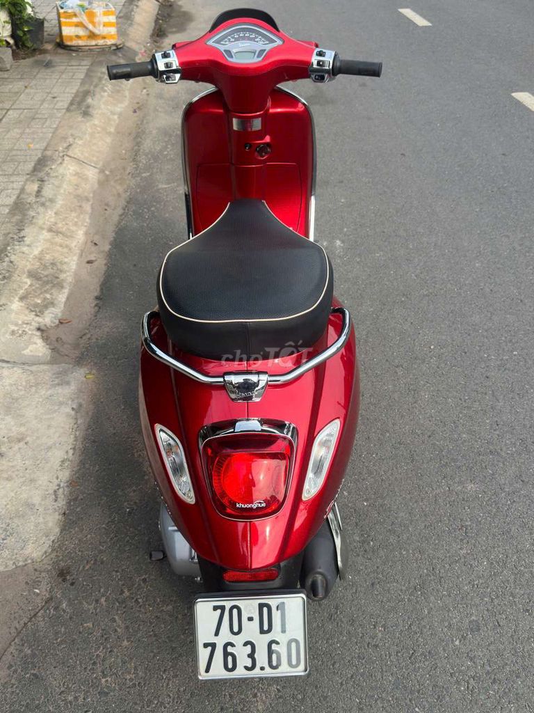 Piaggio Vespa Sprint Đỏ 7576 km. Mua bán Xe máy tại Thành phố Tây Ninh Tây Ninh được đăng bởi Diệt Thuốc TN hình 4