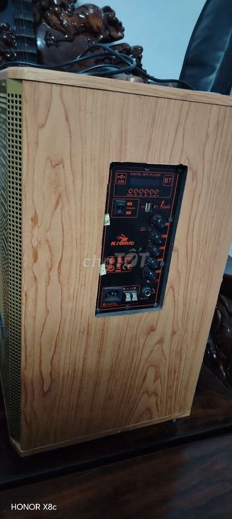 Loa kéo Kioníc K-123 Vàng, Nâu gỗ. Mua bán Tivi, Âm thanh tại Thị xã Bến Cát Bình Dương được đăng bởi Thanh phong hình 1