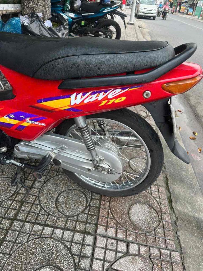 Honda Wave Thái 100 Đỏ 2003. Mua bán Xe máy tại Thành phố Thuận An Bình Dương được đăng bởi xe máy phước thịnh hình 5