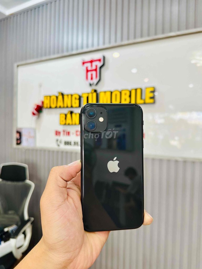 Apple iPhone 11 Quốc Tế 64GB Đen. Mua bán Điện thoại tại Quận Liên Chiểu Đà Nẵng được đăng bởi Hoàng Tú MB hình 1