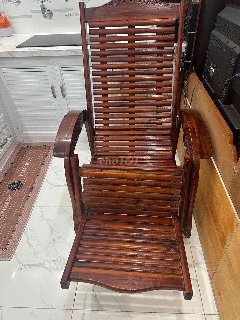Ghế thư giãn Gỗ Nâu. Mua bán Bàn ghế tại Thị xã Bến Cát Bình Dương được đăng bởi Anh duc hình 1