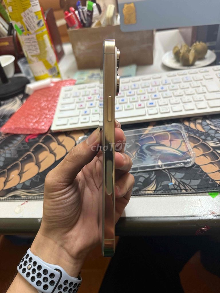 Apple iPhone 14 Pro Max 256GB Vàng Gold Mỹ. Mua bán Điện thoại tại Quận Cầu Giấy Hà Nội được đăng bởi Long blue 9x hình 1
